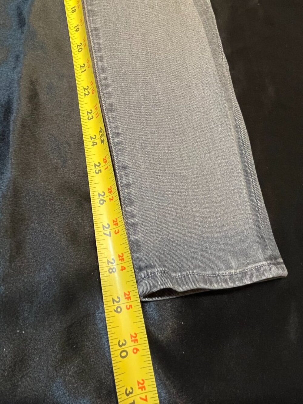 MOTHER The Swooner jean Supermoon Stripe 26 skinny leg high rise - Picture 11 of 13